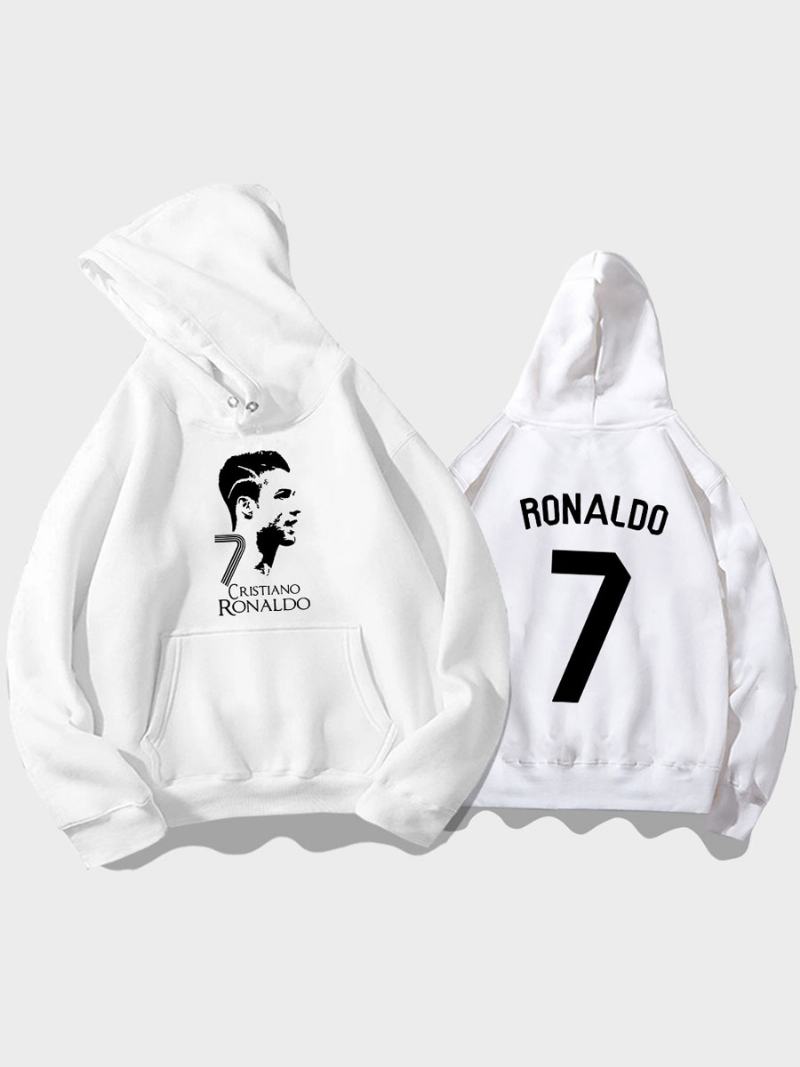 Cristiano Training Hoodie Ronaldo Number 7 Ανδρικό Τοπ