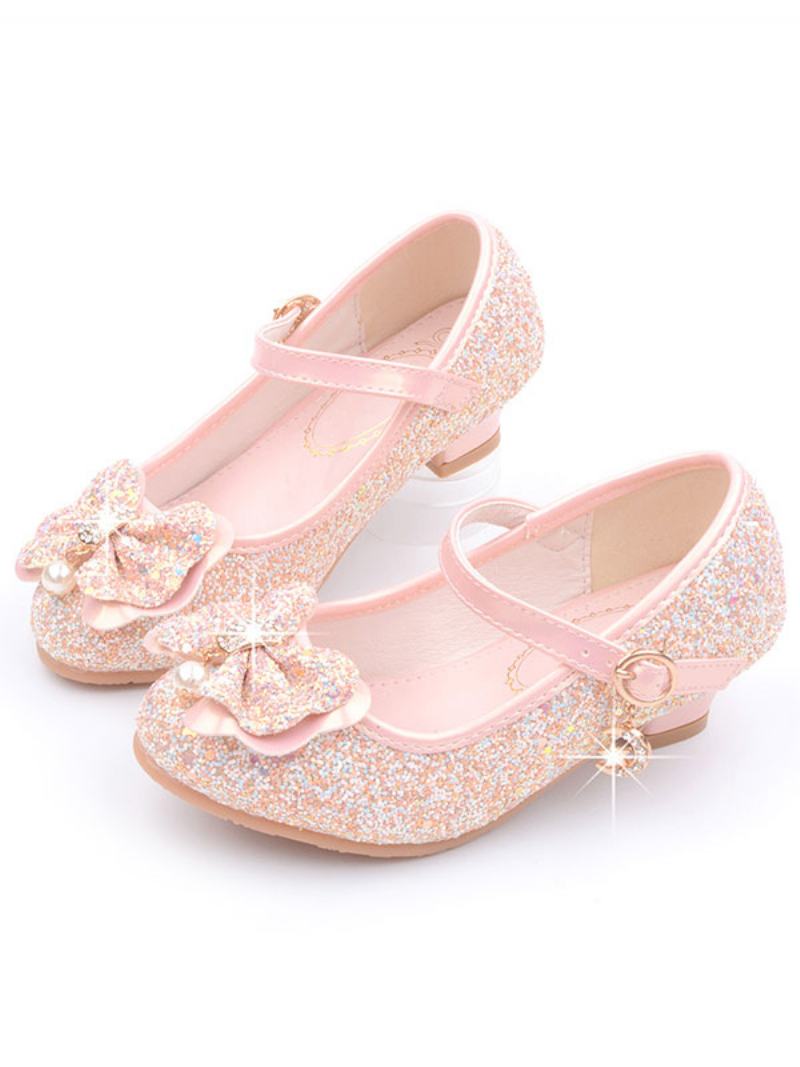 Flower Παπούτσια Για Κορίτσια Glitter Mary Jane Flats