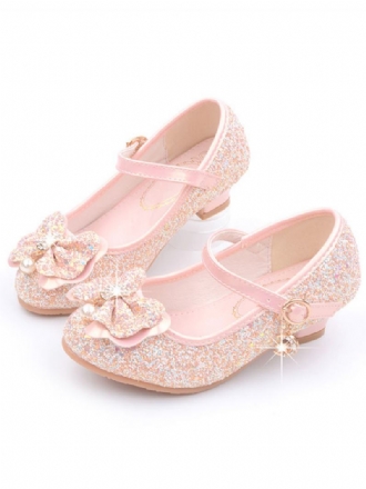 Flower Παπούτσια Για Κορίτσια Glitter Mary Jane Flats