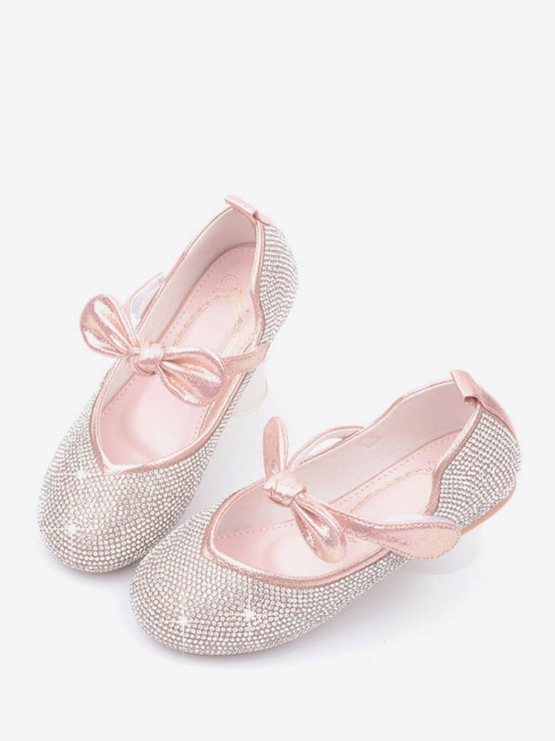 Flower Παπούτσια Για Κορίτσια Rhinestones Bowknot Flats