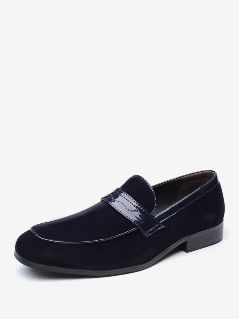 Loafer Παπούτσια Ανδρικά Slip-on Monk Strap Round Toe Δέρμα Pu