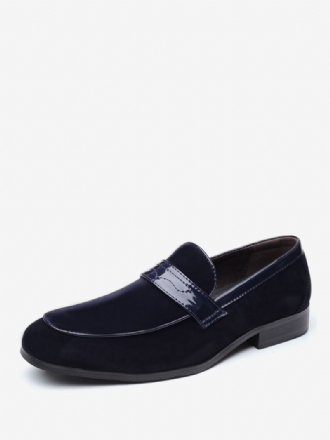 Loafer Παπούτσια Ανδρικά Slip-on Monk Strap Round Toe Δέρμα Pu