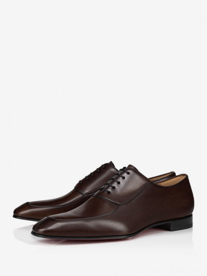 Ανδρικά Loafer Παπούτσια Round Toe Pu Δερμάτινα Oxford Wedding Prom