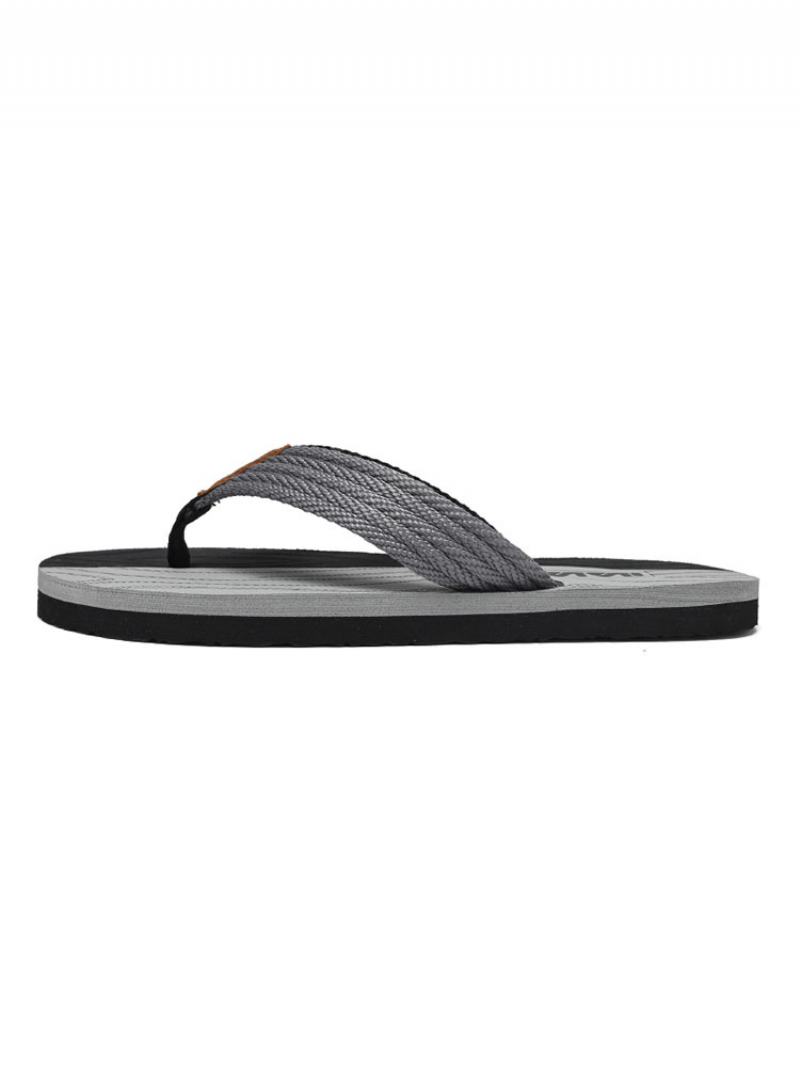 Ανδρικά Πέδιλα Slip-on Pvc Άνω Σόλα Eva - Γκρι