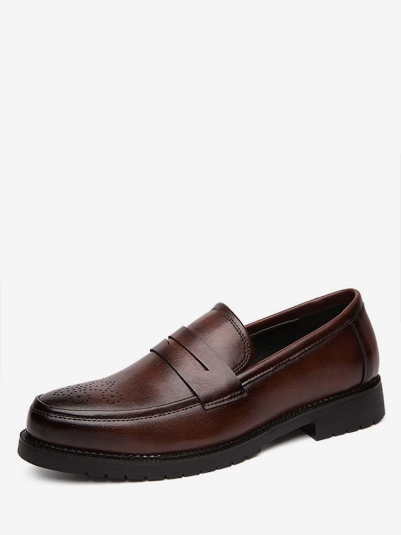 Ανδρικά Παπούτσια Brogues Penny Slip On Loafers