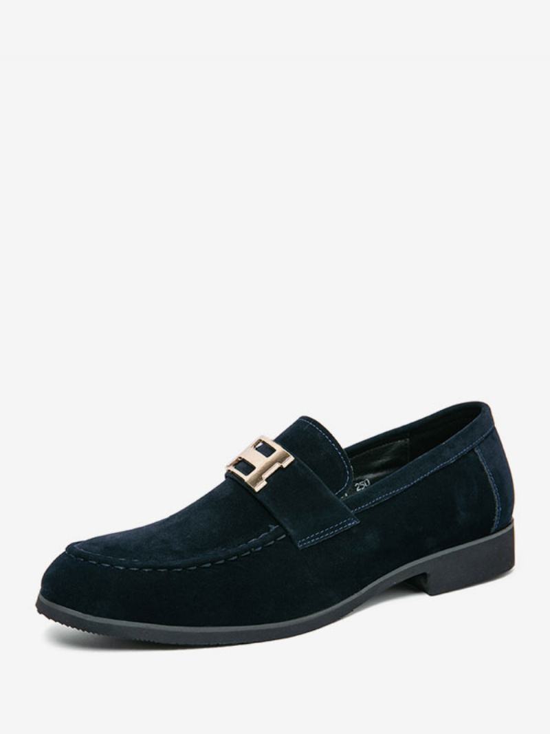 Ανδρικά Παπούτσια Loafer Pu Δερμάτινα Monk Strap Slip-on Για Πάρτι - Μπλε