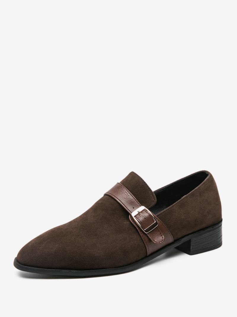 Ανδρικά Παπούτσια Loafer Pu Δερμάτινο Monk Strap Slip-on