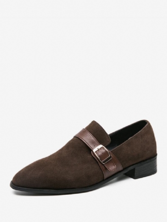 Ανδρικά Παπούτσια Loafer Pu Δερμάτινο Monk Strap Slip-on