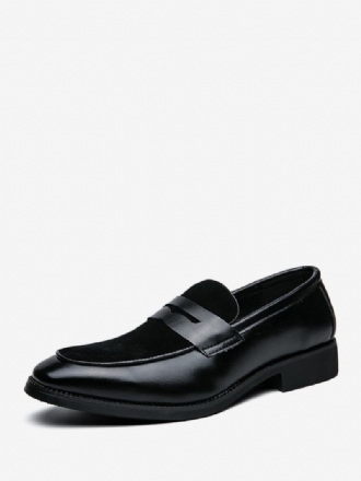 Ανδρικά Παπούτσια Prom Pu Δερμάτινα Slip-on Loafer