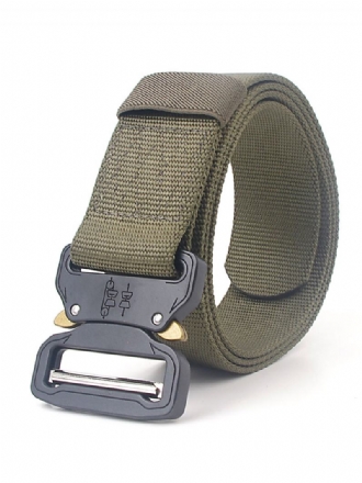 Ανδρική Ζώνη Nylon Hunter Green Daily Casual