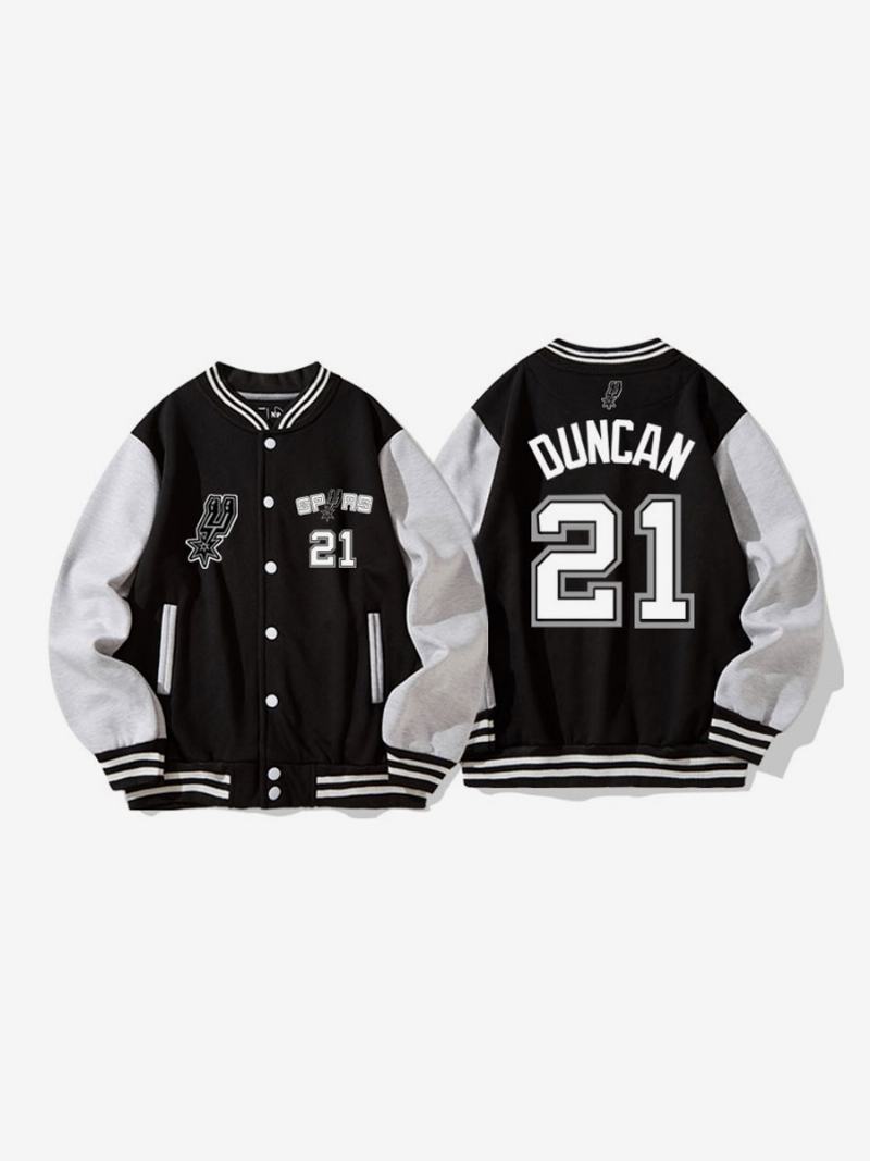 Ανδρικό Μπουφάν Με Κουμπιά San Antonio Spurs Number 21 Duncan