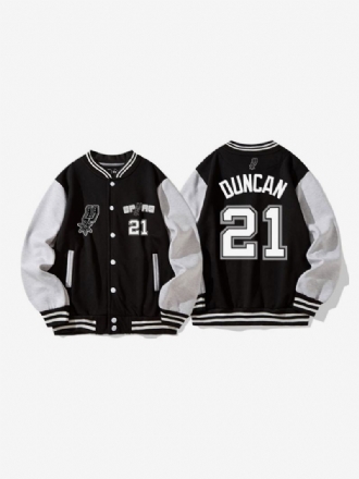 Ανδρικό Μπουφάν Με Κουμπιά San Antonio Spurs Number 21 Duncan