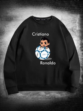 Ανδρικό Φούτερ Ronaldo Με Μακρυμάνικο Μπλουζάκι