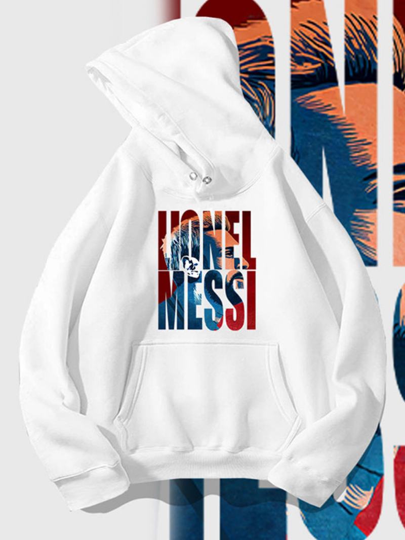 Αργεντινή Messi Number 10 Hoodie Ανδρικό Τοπ