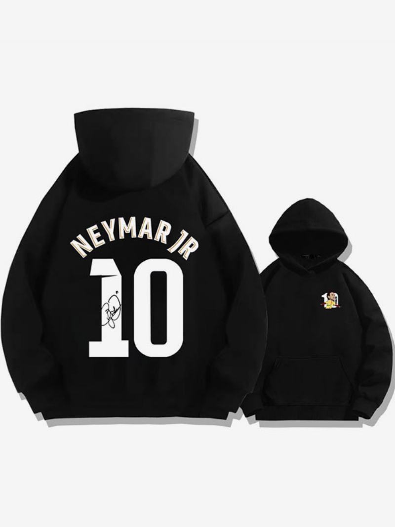 Βραζιλία Training Hoodie Neymar Number 10 Ανδρικό Τοπ