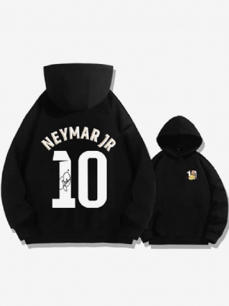 Βραζιλία Training Hoodie Neymar Number 10 Ανδρικό Τοπ