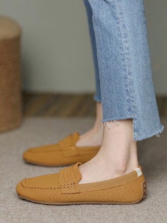 Γυναικεία Flat Loafers Round Toe Slip On Casual Παπούτσια