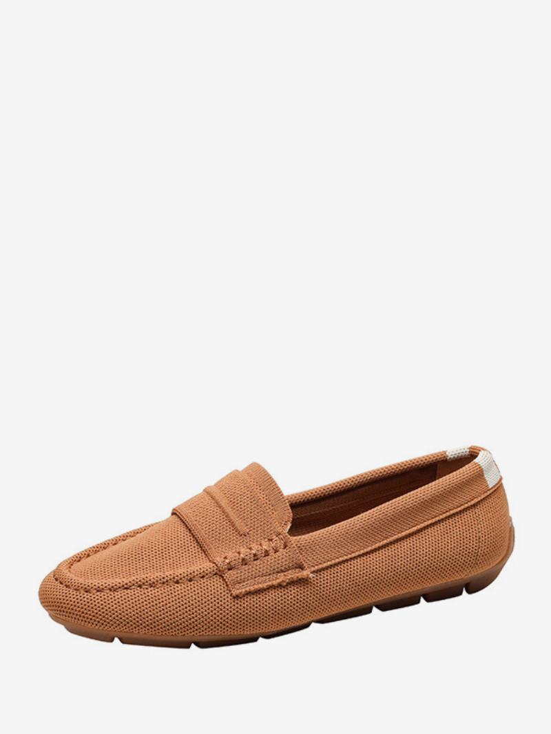 Γυναικεία Mule Loafers Round Toe Slip On Flat Pumps