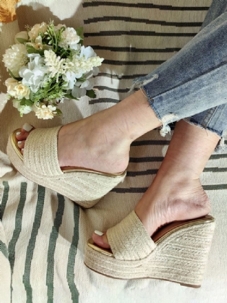 Γυναικεία Slingbacks Πολυεστερικά Wedge Sindals