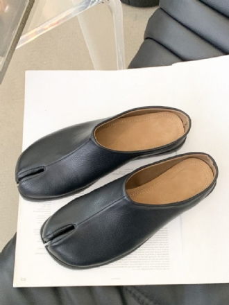 Γυναικεία Μαύρα Τσόκαρα Slip On Finger