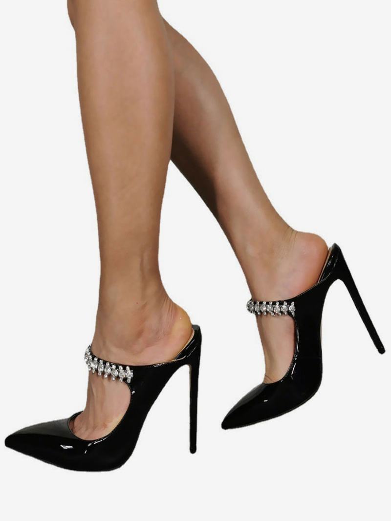 Γυναικεία Ψηλοτάκουνα Plus Size Pumps Stiletto Heel Patent Pu Επάνω Μέρος