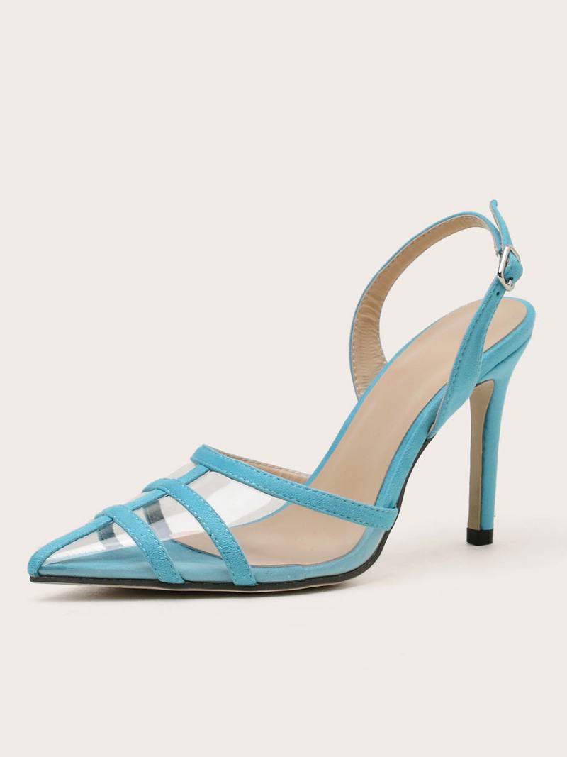 Γυναικείες Αντλίες Slingback Με Τακούνι Clear Pvc Stiletto