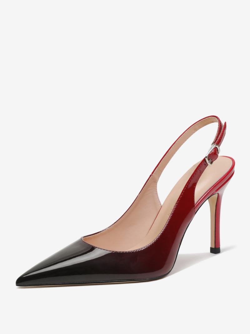 Γυναικείες Γόβες Με Κουμπιά Stiletto Heel Pumps