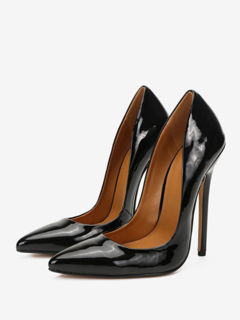 Γυναικείες Σέξι Ψηλοτάκουνες Γόβες Stiletto Heel Pu Leather Pumps