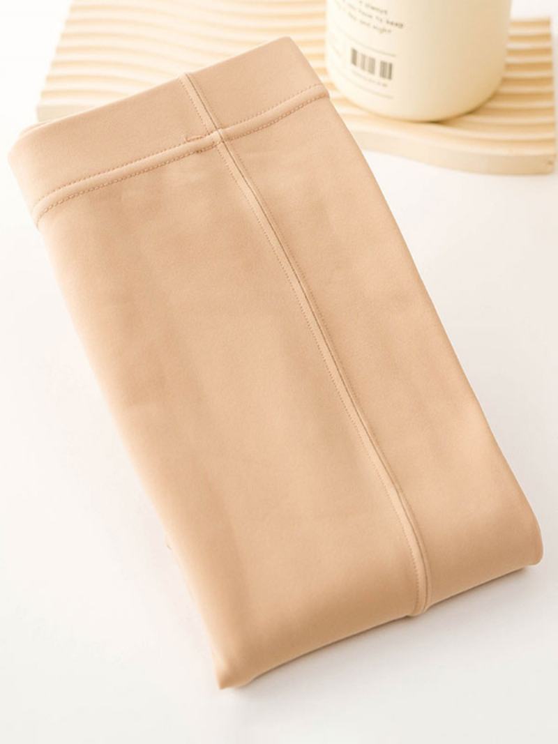 Κολάν Γυναικείο Comfy Nylon 130g Καλσόν Χειμερινές Ζεστές Κάλτσες - Κίτρινο / Κόκκινο